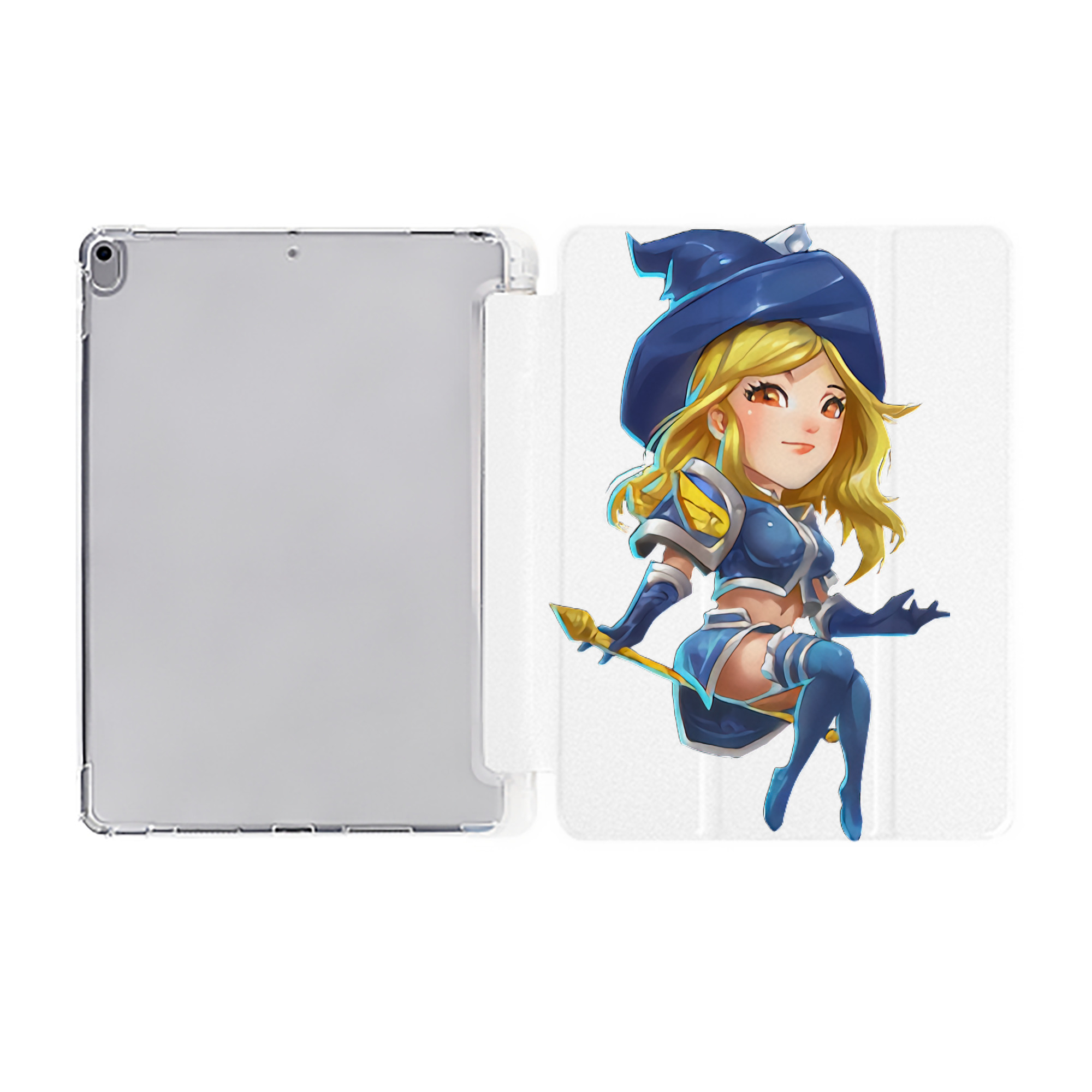 （画像用） リーグ・オブ・レジェンド League of Legends LOL IPad ケース ペン収納付き 三つ折りスタンド PUレザー×シリコン 対応機種9.5/10.5/10.9インチ